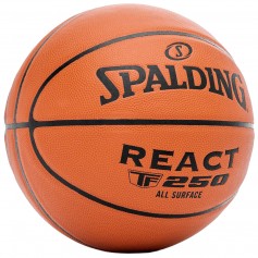 Spalding React TF-250 Μπάλα Μπάσκετ Indoor / Outdoor 76-802Z