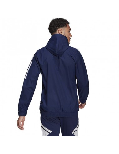 Adidas Condivo 22 All Weather Ανδρικό Μπουφάν Navy Μπλε HA6266