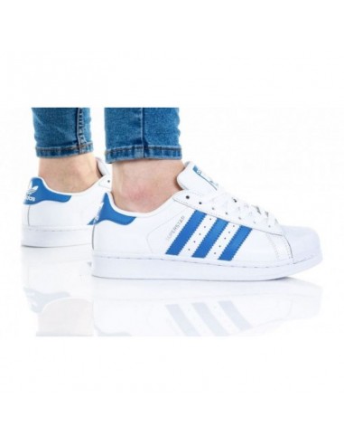 Adidas Superstar Unisex Sneakers Λευκά S75929