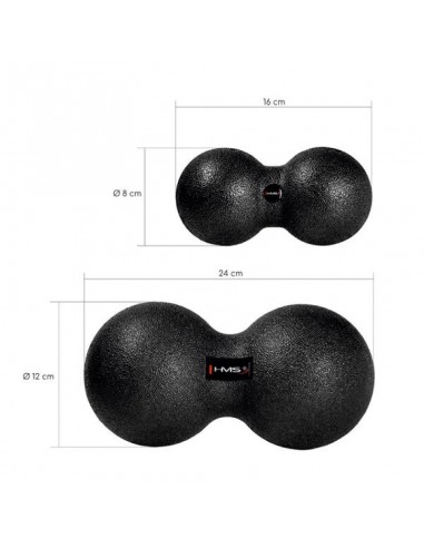 Double massage ball Duo Ball HMS BLM02 8 16CM