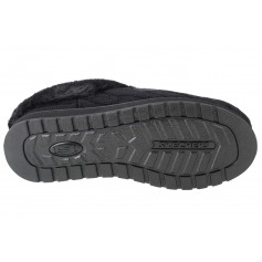 Skechers Χειμερινές Γυναικείες Παντόφλες με γούνα σε Μαύρο Χρώμα 31204-BBK
