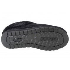 Skechers Χειμερινές Γυναικείες Παντόφλες με γούνα σε Μαύρο Χρώμα 31204-BBK