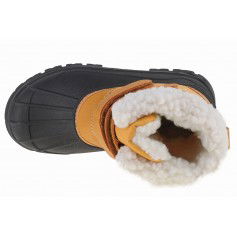 Big Star Παιδικά Μποτάκια Χιονιού με Σκρατς Καφέ KK374237