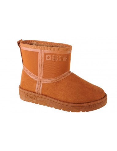 Big Star Suede Γυναικεία Μποτάκια Καφέ KK274612