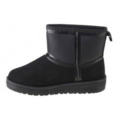 Big Star Suede Γυναικεία Μποτάκια Μαύρα KK274614