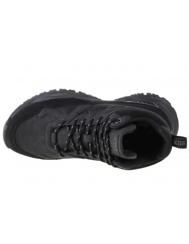 Big Star Γυναικεία Chunky Μποτάκια Μαύρα KK274356