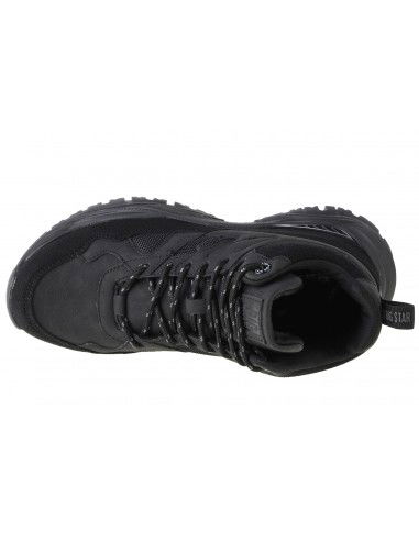 Big Star Γυναικεία Chunky Μποτάκια Μαύρα KK274356