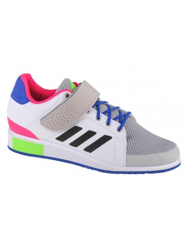Adidas Power Perfect III GZ1476 Ανδρικά Αθλητικά Παπούτσια Crossfit Cloud White / Core Black / Team Solar Green