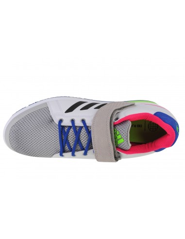 Adidas Power Perfect III GZ1476 Ανδρικά Αθλητικά Παπούτσια Crossfit Cloud White / Core Black / Team Solar Green