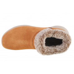 Skechers Go Joy Suede Γυναικεία Μποτάκια με Γούνα Καφέ 144003-CSNT