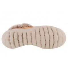 Skechers Go Joy Suede Γυναικεία Μποτάκια με Γούνα Καφέ 144003-CSNT