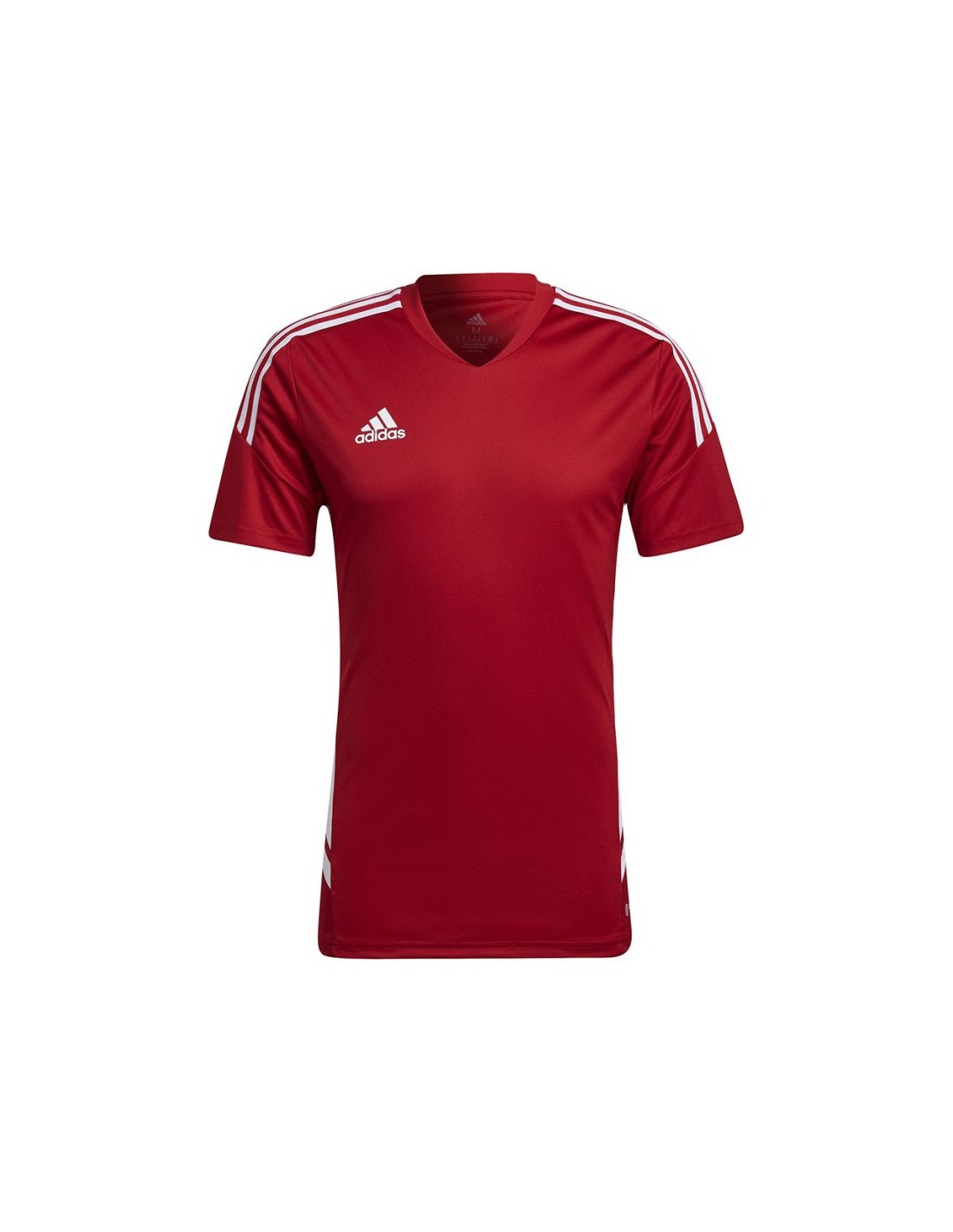 Adidas Condivo 22 Αθλητικό Ανδρικό T-shirt Κόκκινο με Λογότυπο HA6286