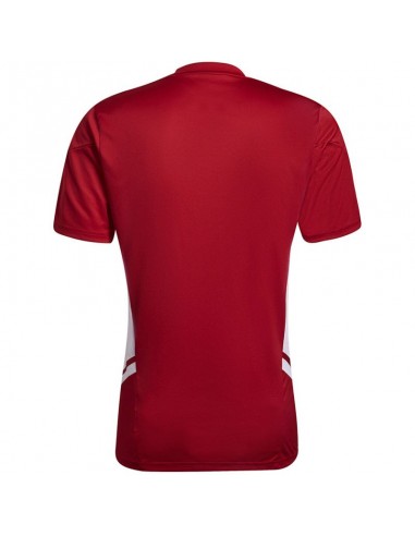 Adidas Condivo 22 Αθλητικό Ανδρικό T-shirt Κόκκινο με Λογότυπο HA6286