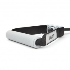 Reebok RSTB-16077 Λάστιχο Γυμναστικής Σωληνωτό Σκληρό με Λαβές Μαύρο