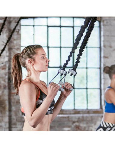 Reebok Level 1 RSTB-16070 Λάστιχο Γυμναστικής Σωληνωτό Μαύρο