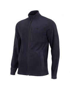 4F Ανδρική Ζακέτα Fleece με Φερμουάρ Navy Μπλε H4Z22-PLM352-30S