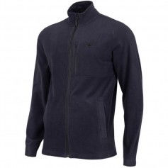 4F Ανδρική Ζακέτα Fleece με Φερμουάρ Navy Μπλε H4Z22-PLM352-30S