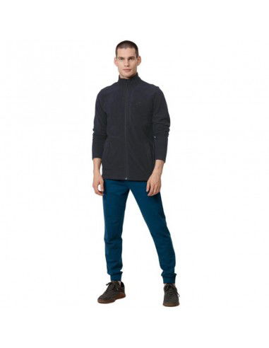 4F Ανδρική Ζακέτα Fleece με Φερμουάρ Navy Μπλε H4Z22-PLM352-30S