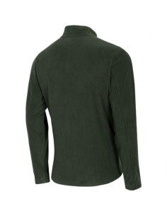 4F Ανδρική Ζακέτα Fleece με Φερμουάρ Χακί H4Z22-PLM352-43S 2