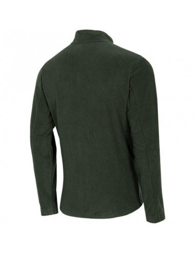 4F Ανδρική Ζακέτα Fleece με Φερμουάρ Χακί H4Z22-PLM352-43S