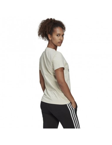 Adidas Loungewear Essentials Γυναικείο Αθλητικό T-shirt Aluminium / Silver Metallic HL2032