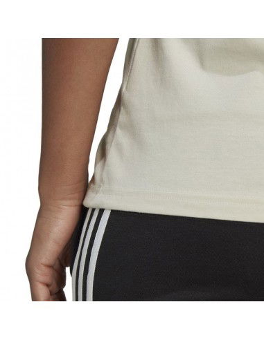 Adidas Loungewear Essentials Γυναικείο Αθλητικό T-shirt Aluminium / Silver Metallic HL2032