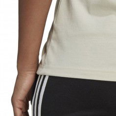 Adidas Loungewear Essentials Γυναικείο Αθλητικό T-shirt Aluminium / Silver Metallic HL2032
