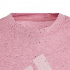 Adidas Future Icons Γυναικείο Αθλητικό T-shirt Bliss Pink / White HM2648