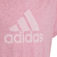 Adidas Future Icons Γυναικείο Αθλητικό T-shirt Bliss Pink / White HM2648