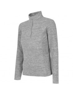 4F H4Z22-BIDP010-27M Γυναικεία Ισοθερμική Μακρυμάνικη Μπλούζα Γκρι