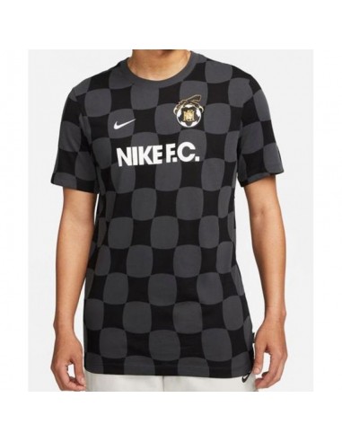 Nike Αθλητικό Ανδρικό T-shirt Dri-Fit Γκρι με Στάμπα DR7735-060