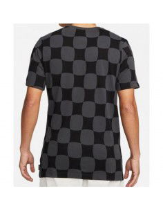 Nike Αθλητικό Ανδρικό T-shirt Dri-Fit Γκρι με Στάμπα DR7735-060 2