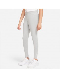 Nike Παιδικό Κολάν Αθλητικό Μακρύ Γκρι Swoosh DD6482-077