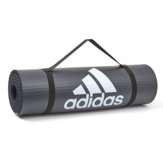 Adidas ADMT-11015GR Στρώμα Γυμναστικής Μαύρο Πάχους 1cm