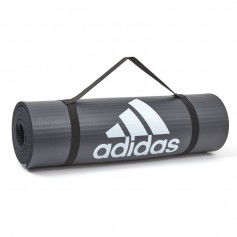 Adidas ADMT-11015GR Στρώμα Γυμναστικής Μαύρο Πάχους 1cm