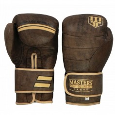 Sport Masters RBTvintage 01555-V10 Γάντια ΜΜΑ Δερμάτινα Καφέ