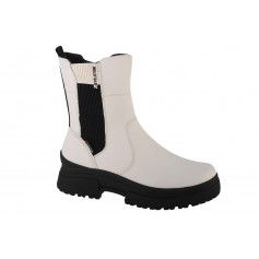 Rieker Γυναικεία Μποτάκια Λευκά W0380-80