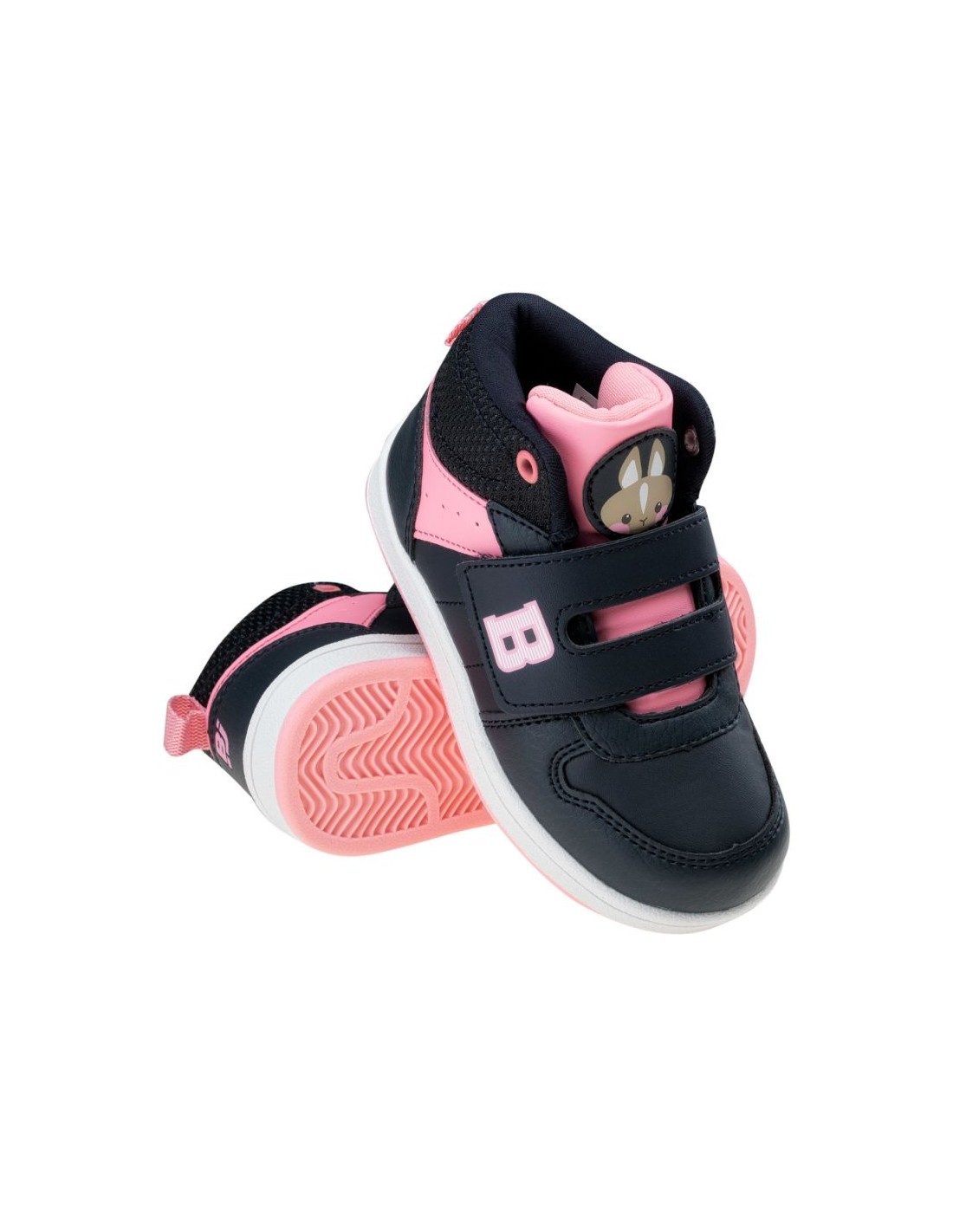 Bejo Bejo Παιδικά Sneakers High Bardo Jr. με Σκρατς για Κορίτσι Navy Μπλε 92800377157