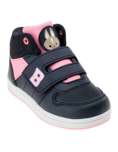 Bejo Παιδικά Sneakers High Bardo Jr. με Σκρατς για Κορίτσι Navy Μπλε 92800377157