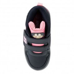 Bejo Παιδικά Sneakers High Bardo Jr. με Σκρατς για Κορίτσι Navy Μπλε 92800377157