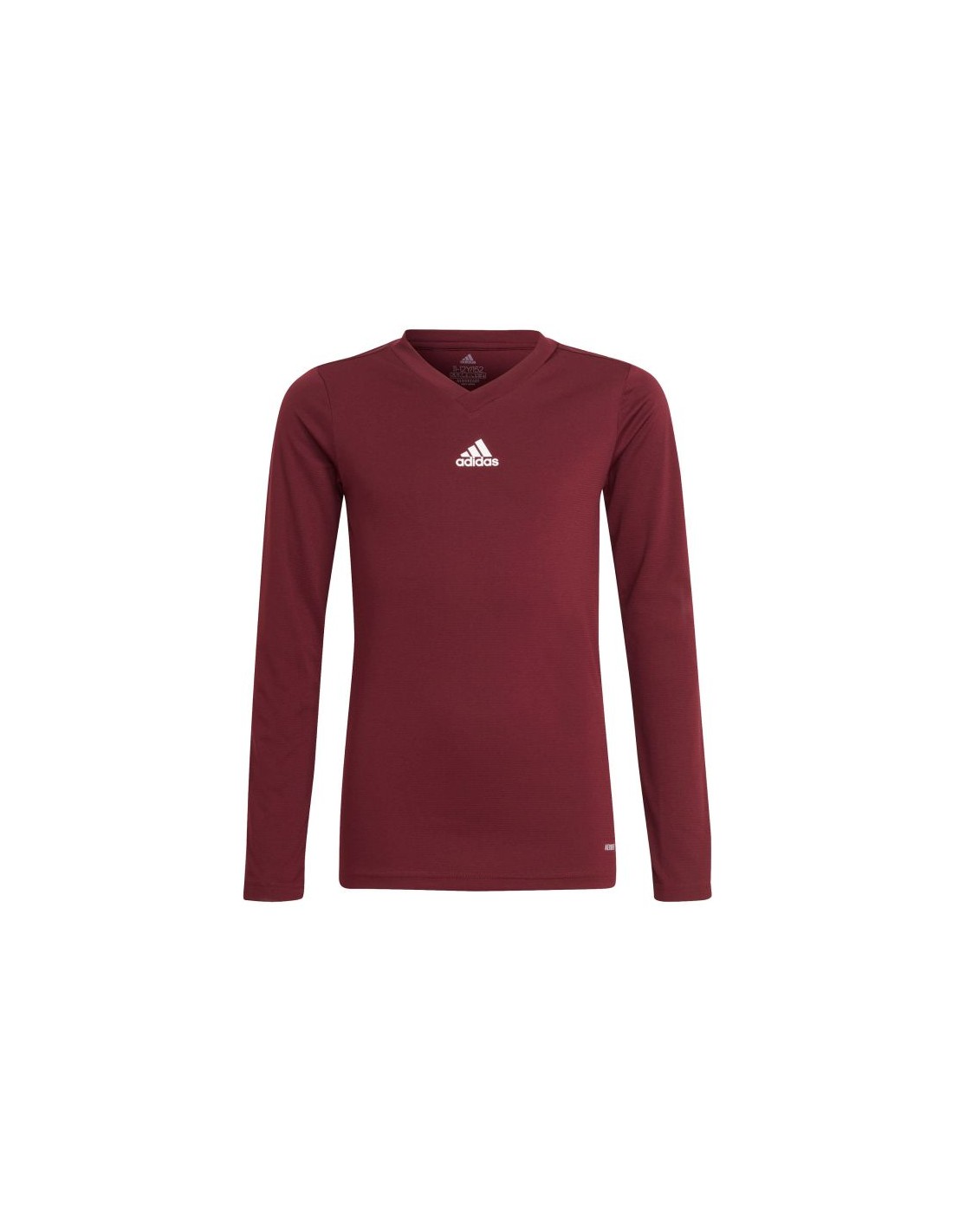 Adidas Παιδική Χειμερινή Μπλούζα Μακρυμάνικη Μπορντό Team Base GN7510