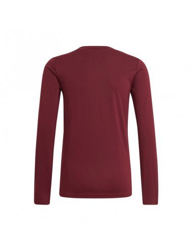 Adidas Παιδική Χειμερινή Μπλούζα Μακρυμάνικη Μπορντό Team Base GN7510