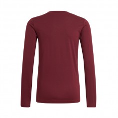 Adidas Παιδική Χειμερινή Μπλούζα Μακρυμάνικη Μπορντό Team Base GN7510