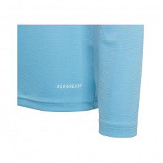 Adidas Παιδική Χειμερινή Μπλούζα Μακρυμάνικη Γαλάζια Team Base GN7512