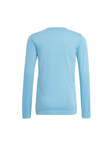 Adidas Παιδική Χειμερινή Μπλούζα Μακρυμάνικη Γαλάζια Team Base GN7512