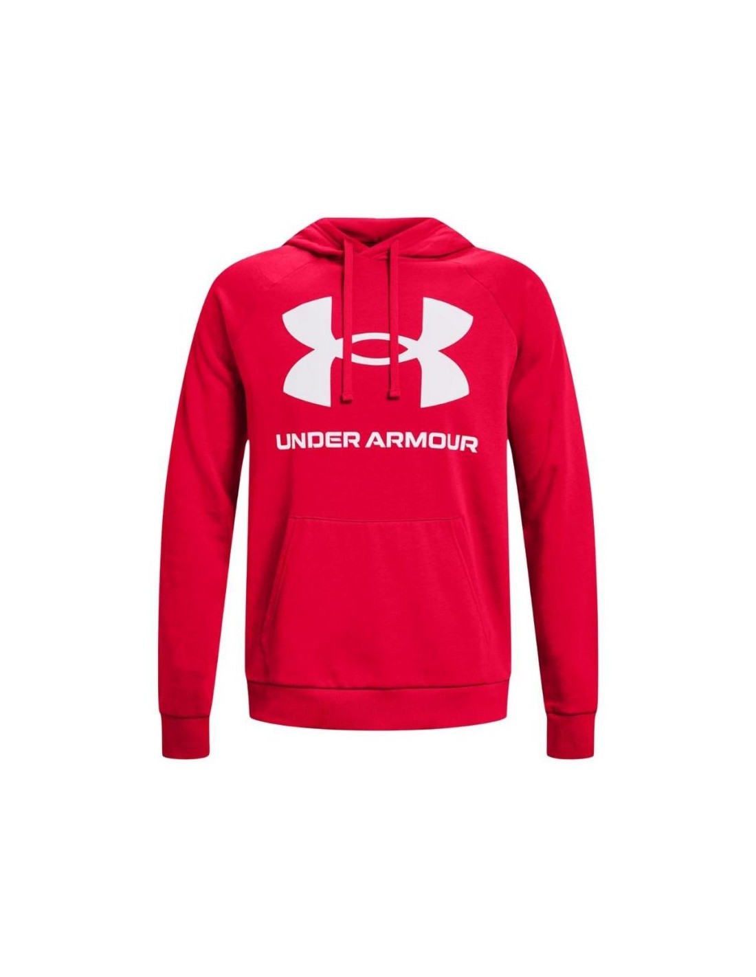 Under Armour Rival Ανδρικό Φούτερ με Κουκούλα και Τσέπες Κόκκινο 1357093-600