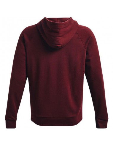 Under Armour Rival Ανδρικό Φούτερ με Κουκούλα και Τσέπες Μπορντό 1357093-690