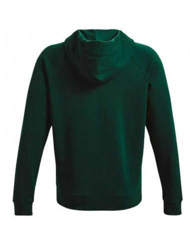 Under Armour Rival Ανδρικό Φούτερ με Κουκούλα και Τσέπες Πράσινο 1357093-330