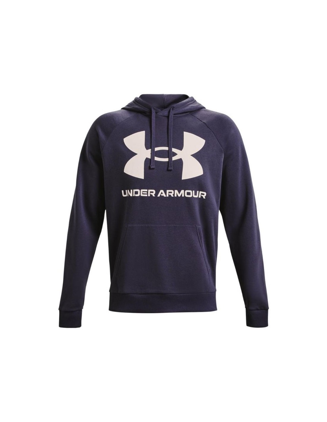 Under Armour Rival Big Ανδρικό Φούτερ με Κουκούλα και Τσέπες Μωβ 1357093-558