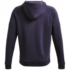 Under Armour Rival Big Ανδρικό Φούτερ με Κουκούλα και Τσέπες Μωβ 1357093-558